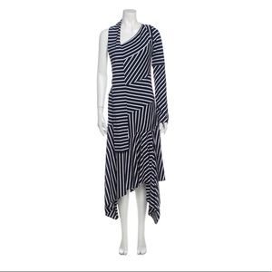 Monse S/S 2019 One-Shoulder Striped Dress - NWT - Sz 8
